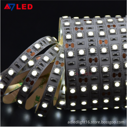 Adled Light ce rohs approved 12v 5050 60leds/m flexible led strip for mirror showcase